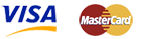мы принимаем visa и mastercard