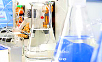 A close-up of a beaker AI-generated content may be incorrect.