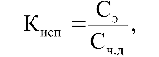 Chto takoe koeff ekspluat skvazhin formula.png